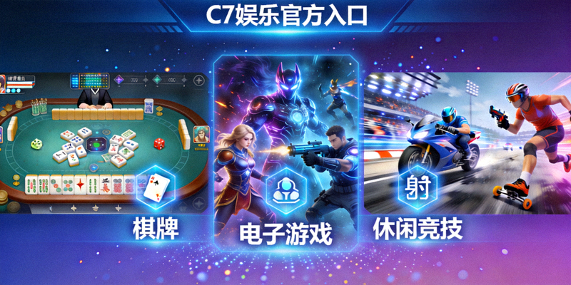 探索C7娱乐官方入口，展示多元化在线游戏世界，包括棋牌、电子游戏、休闲竞技等多种类型