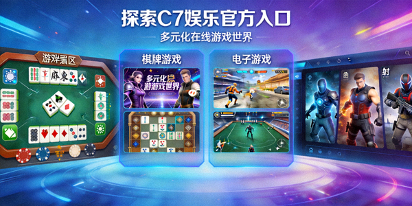 探索C7娱乐官方入口，展示多元化在线游戏世界，包括棋牌、电子游戏等